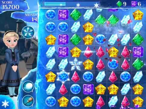 Video guide by EpiC IphonE gAmeZ: Frozen Free Fall 3 stars level 20 #frozenfreefall
