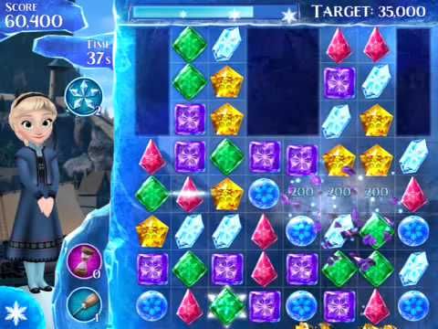 Video guide by EpiC IphonE gAmeZ: Frozen Free Fall 3 stars level 19 #frozenfreefall
