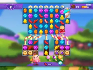 Video guide by Saga Fan: Candy Crush Friends Saga Level 1524 #candycrushfriends