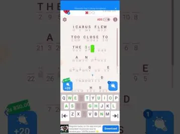 Video guide by The Gamer?: Cryptogram Level 54 #cryptogram