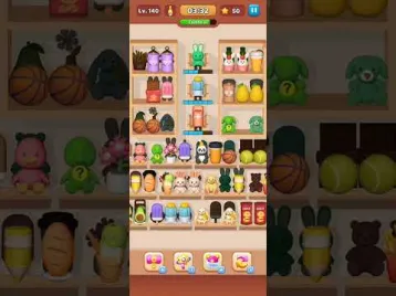 Video guide by Fazie Gamer: Goods Sorting: Match 3 Puzzle Level 140 #goodssortingmatch