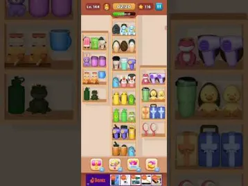 Video guide by Fazie Gamer: Goods Sorting: Match 3 Puzzle Level 144 #goodssortingmatch