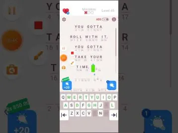 Video guide by The Gamer?: Cryptogram Level 46 #cryptogram