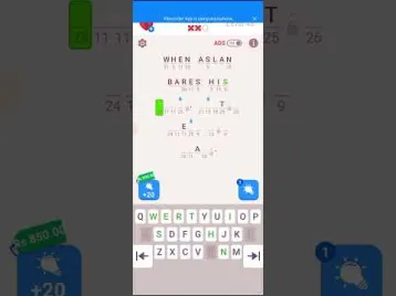 Video guide by The Gamer?: Cryptogram Level 48 #cryptogram