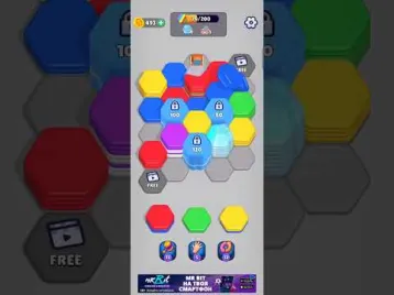 Video guide by Royal Match Gameplay: Hexa Sort Level 228 #hexasort