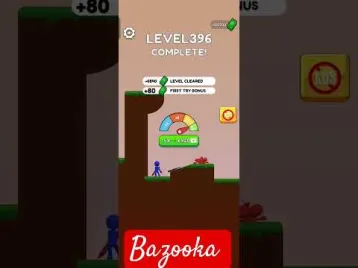 Video guide by GamingZone: Bazooka Boy Level 396 #bazookaboy