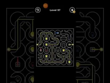Video guide by Lim Shi San: Laser Bounce Puzzle Level 57 #laserbouncepuzzle