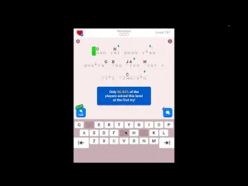 Video guide by Gameplay by Gift Codes for Games: Cryptogram Level 161 #cryptogram