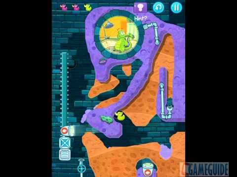 Video guide by iPhoneGameGuide: Where's My Water? Level 61 #wheresmywater