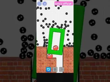 Video guide by tony's official: Hide Ball: Brain Teaser Games Level 412 #hideballbrain