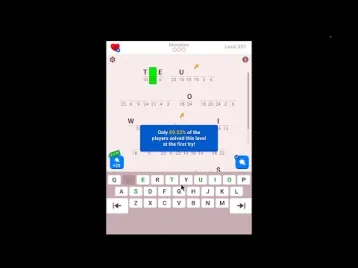 Video guide by Gameplay by Gift Codes for Games: Cryptogram Level 307 #cryptogram