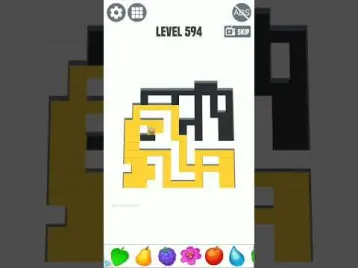 Video guide by RebelMiniGames: AMAZE! Level 594 #amaze