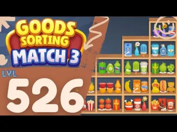 Video guide by GamerSisYT: Goods Sorting: Match 3 Puzzle Level 526 #goodssortingmatch