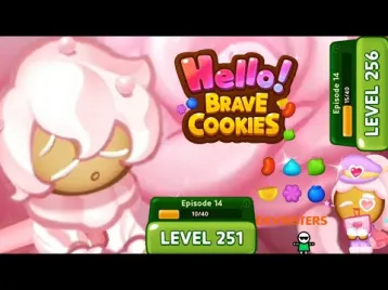 Video guide by Jelly Sapinho: Hello! Brave Cookies Level 251 #hellobravecookies