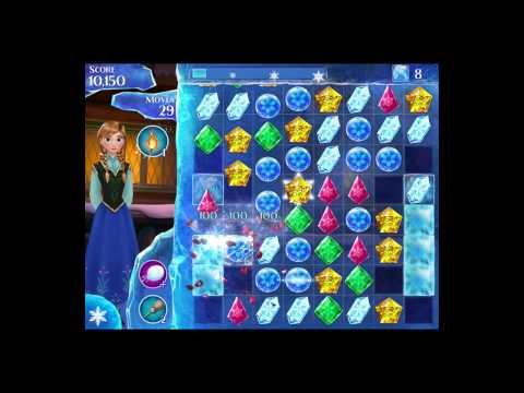 Video guide by  No Power-up: Frozen Free Fall 3 stars level 85 #frozenfreefall