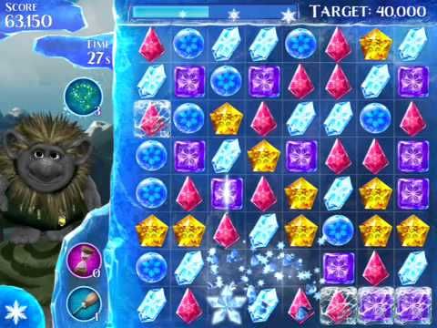 Video guide by EpiC IphonE gAmeZ: Frozen Free Fall 3 stars level 24 #frozenfreefall