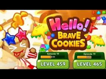 Video guide by Jelly Sapinho: Hello! Brave Cookies Level 459 #hellobravecookies
