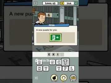 Video guide by RebelYelliex Gaming: Words Story: Escape Alcatraz Level 45 #wordsstoryescape