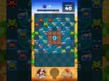 Video guide by icaros: Dr. Mario World  - Level 70 #drmarioworld