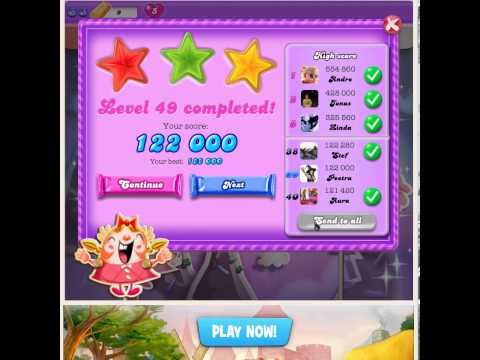 Video guide by the Blogging Witches: Candy Crush World 49  #candycrush