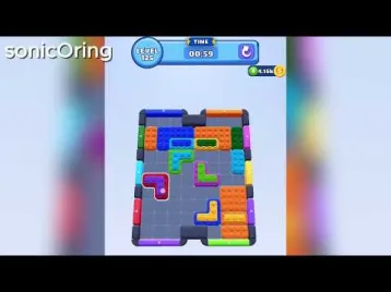 Video guide by sonicOring: Block Jam Level 125 #blockjam