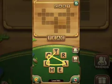Video guide by Lakshmi Ganapathi: Word Blocks™ Level 981 #wordblocks