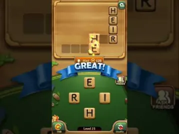 Video guide by Lakshmi Ganapathi: Word Blocks™ Level 23 #wordblocks