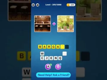 Video guide by KewlBerries: Word Games Level 209 #wordgames