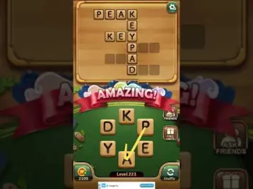 Video guide by RebelYelliex Gaming: Word Blocks™ Level 223 #wordblocks