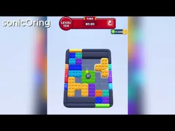 Video guide by sonicOring: Block Jam Level 154 #blockjam