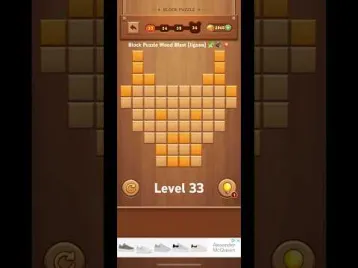 Video guide by Michael : Block Puzzle Wood Level 33 #blockpuzzlewood