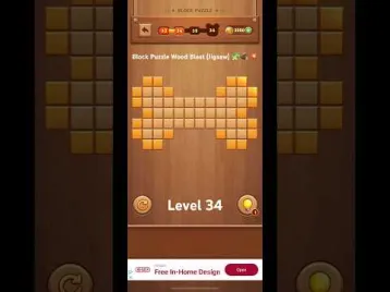 Video guide by Michael : Block Puzzle Wood Level 34 #blockpuzzlewood