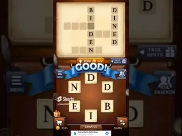 Video guide by KewlBerries: Word Blocks™ Level 44 #wordblocks