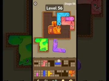 Video guide by CARTOON VALLAH : Block Puzzle Level 56 #blockpuzzle
