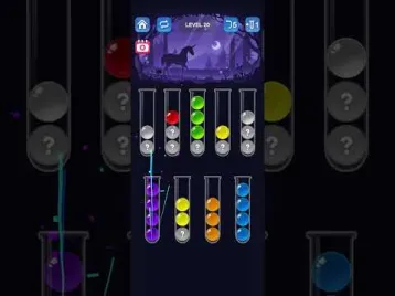 Video guide by SolutionGuruji: Ball Sort Puzzle Level 20 #ballsortpuzzle