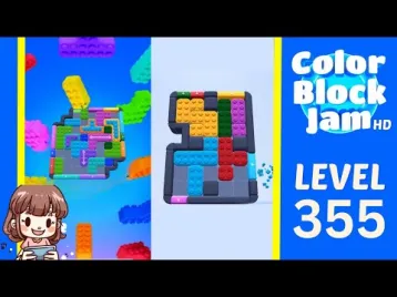 Video guide by CherieGaming: Block Jam Level 355 #blockjam