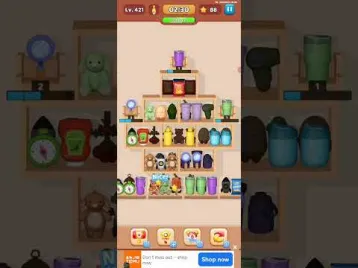 Video guide by Fazie Gamer: Goods Sorting: Match 3 Puzzle Level 421 #goodssortingmatch