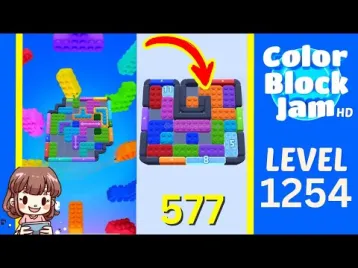 Video guide by CherieGaming: Block Jam Level 577 #blockjam