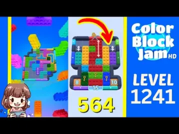 Video guide by CherieGaming: Block Jam Level 564 #blockjam