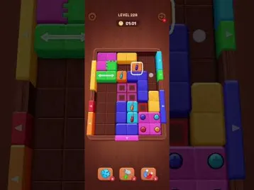 Video guide by Loz Mobile Gaming: Block Puzzle!!!! Level 228 #blockpuzzle