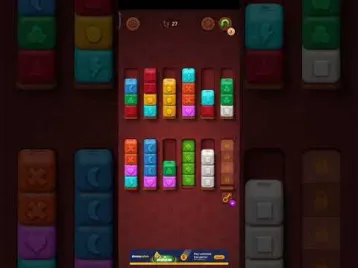 Video guide by Gamer Hk: Colorwood Sort Puzzle Game Level 203 #colorwoodsortpuzzle
