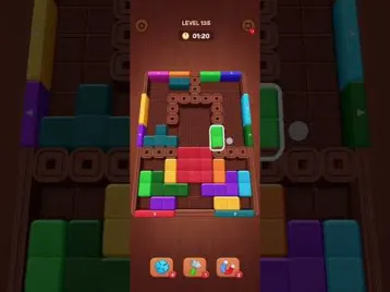 Video guide by Loz Mobile Gaming: Block Puzzle!!!! Level 135 #blockpuzzle