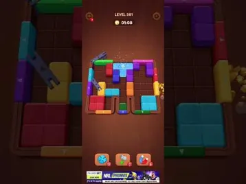 Video guide by Loz Mobile Gaming: Block Puzzle Level 391 #blockpuzzle
