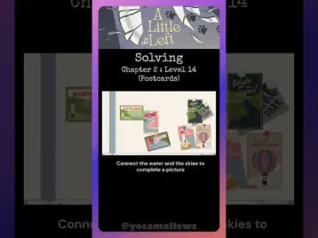 Video guide by Yocamallows: A Little To The Left Chapter 2 - Level 14 #alittleto