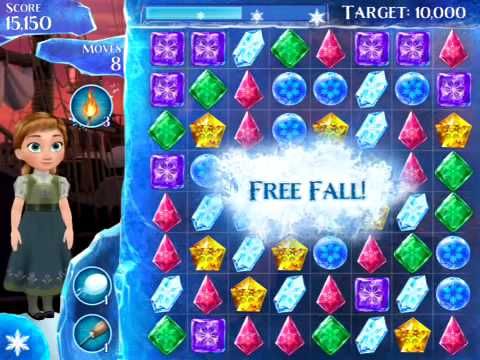 Video guide by EpiC IphonE gAmeZ: Frozen Free Fall 3 stars level 36 #frozenfreefall