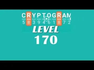 Video guide by Go Answer: Cryptogram Level 170 #cryptogram