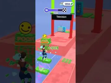 Video guide by Raey's Blur Mobile: Money Run 3D! Level 18 #moneyrun3d