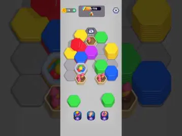 Video guide by Game Time: Hexa Sort Level 245 #hexasort