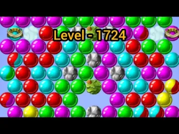 Video guide by Japra Gaming : Bubble Shooter HD Level 1724 #bubbleshooterhd