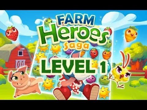 Video guide by AppTipper: Farm Heroes Saga Level 1 #farmheroessaga